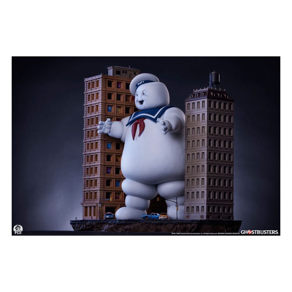 SOS Fantômes diorama Stay Puft Marshmallow Man Deluxe Edition 74 cm