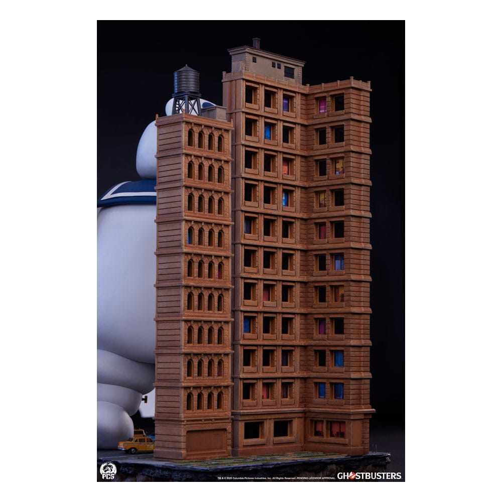 SOS Fantômes diorama Stay Puft Marshmallow Man Deluxe Edition 74 cm
