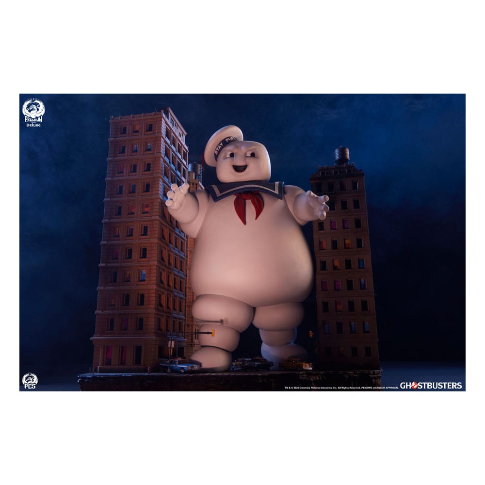 SOS Fantômes diorama Stay Puft Marshmallow Man Deluxe Edition 74 cm