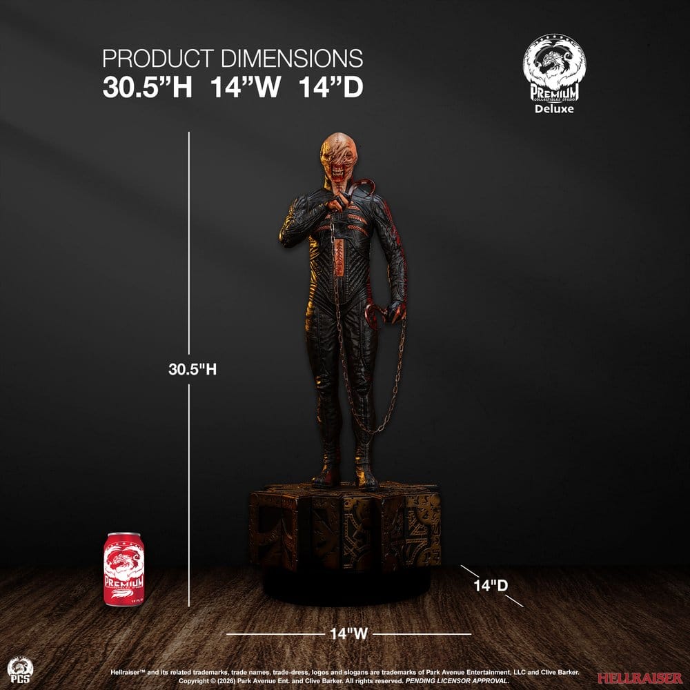 Hellraiser, le pacte statuette 1/3 Chatterer Deluxe Edition 76 cm