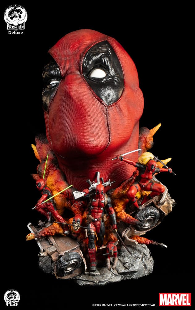 Marvel buste Fine Art Deadpool Deluxe Edition 42 cm