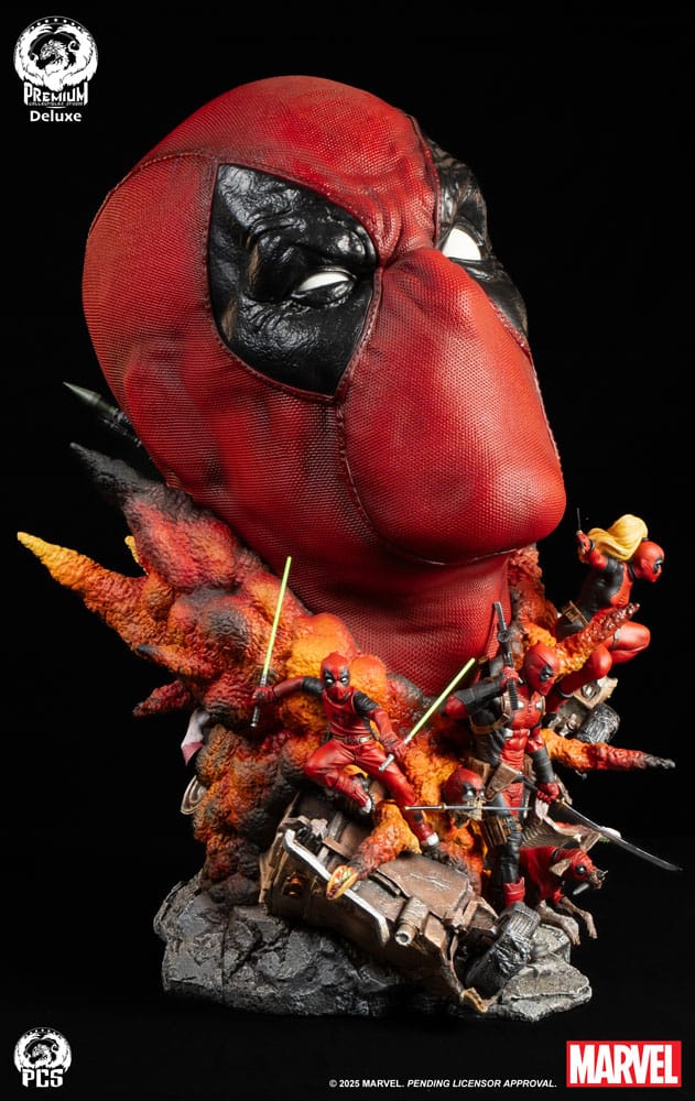 Marvel buste Fine Art Deadpool Deluxe Edition 42 cm