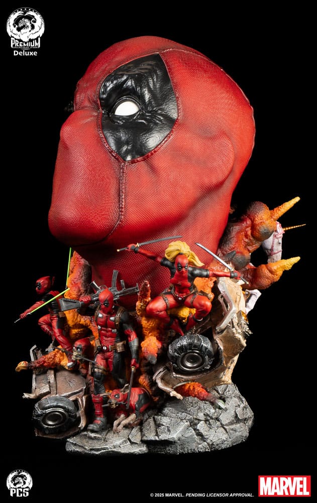 Marvel buste Fine Art Deadpool Deluxe Edition 42 cm