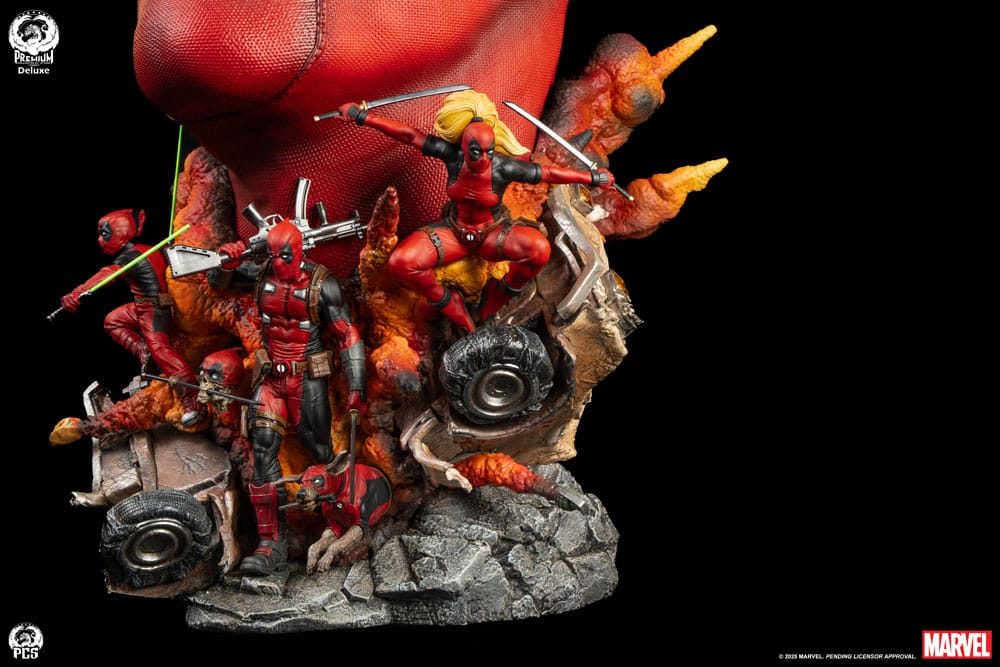 Marvel buste Fine Art Deadpool Deluxe Edition 42 cm