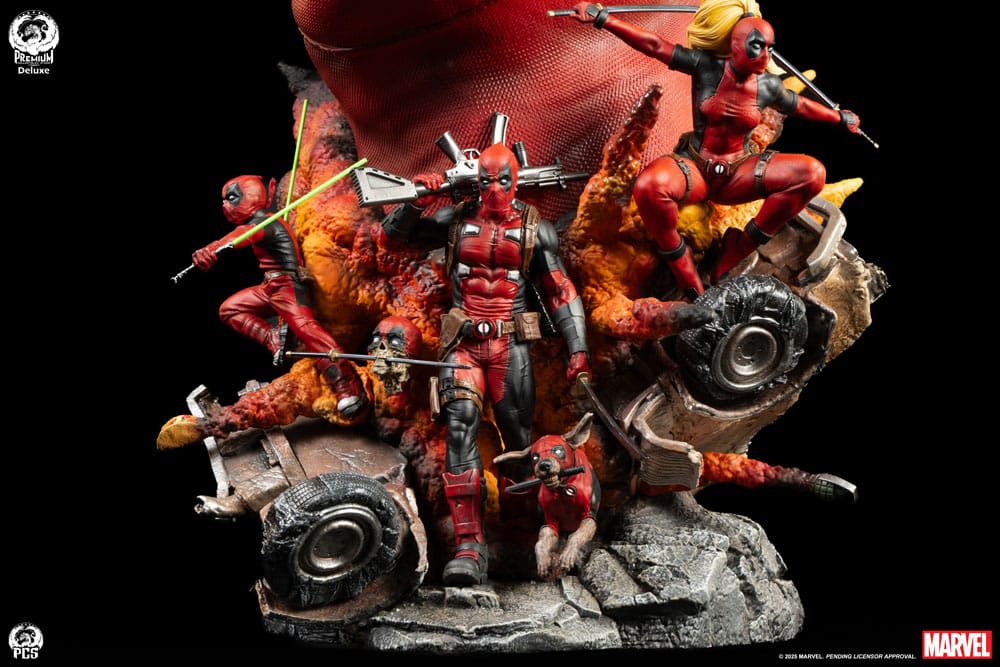 Marvel buste Fine Art Deadpool Deluxe Edition 42 cm