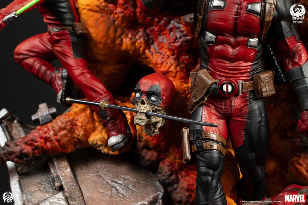 Marvel buste Fine Art Deadpool Deluxe Edition 42 cm