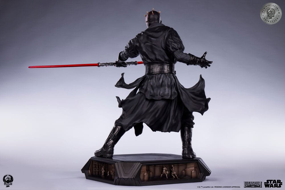 Star Wars statuette Epic Series 1/3 Darth Maul Platinum Exclusive 86 cm