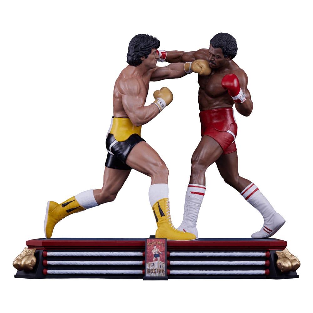 Rocky 3 : L'Œil du tigre diorama 1/4 figurine Rocky Balboa  & Apollo Creed 48 cm
