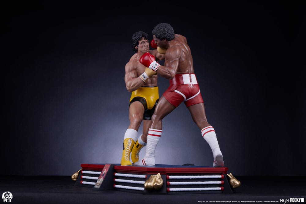 Rocky 3 : L'Œil du tigre diorama 1/4 figurine Rocky Balboa  & Apollo Creed 48 cm