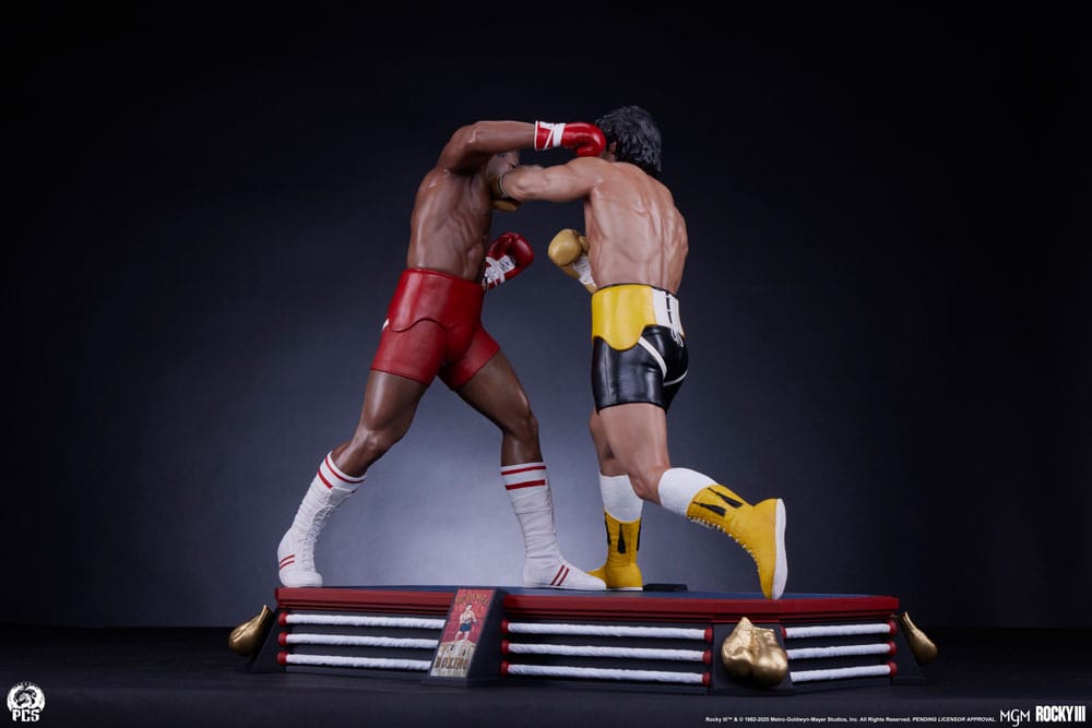 Rocky 3 : L'Œil du tigre diorama 1/4 figurine Rocky Balboa  & Apollo Creed 48 cm