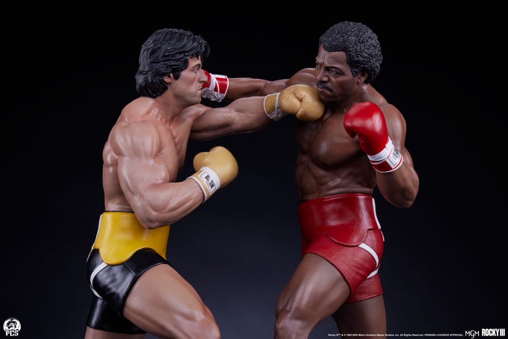 Rocky 3 : L'Œil du tigre diorama 1/4 figurine Rocky Balboa  & Apollo Creed 48 cm