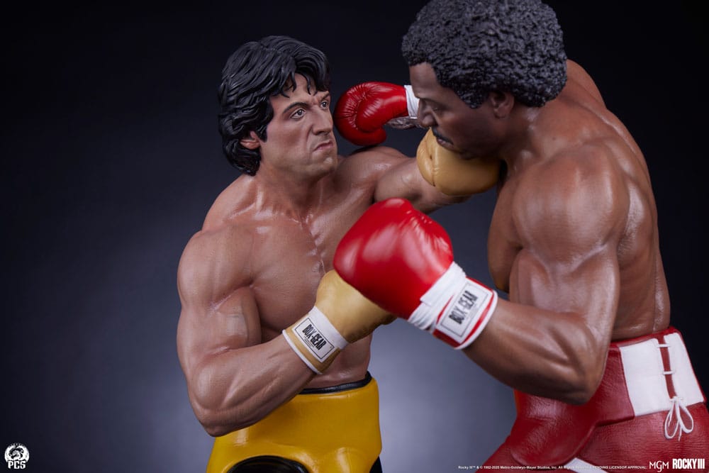 Rocky 3 : L'Œil du tigre diorama 1/4 figurine Rocky Balboa  & Apollo Creed 48 cm
