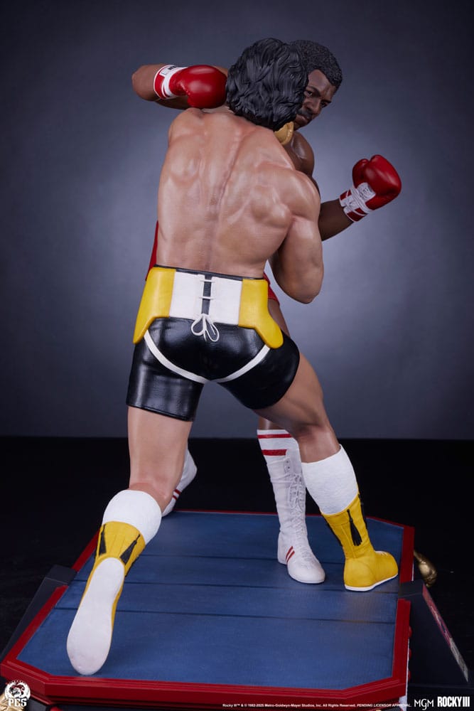 Rocky 3 : L'Œil du tigre diorama 1/4 figurine Rocky Balboa  & Apollo Creed 48 cm