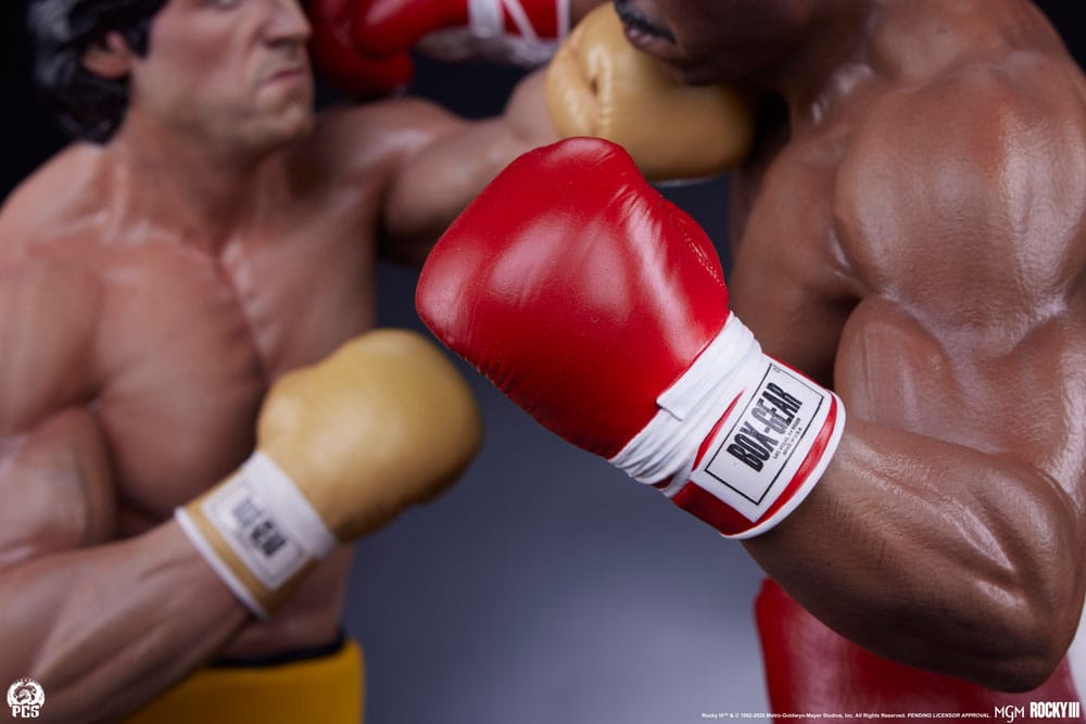 Rocky 3 : L'Œil du tigre diorama 1/4 figurine Rocky Balboa  & Apollo Creed 48 cm