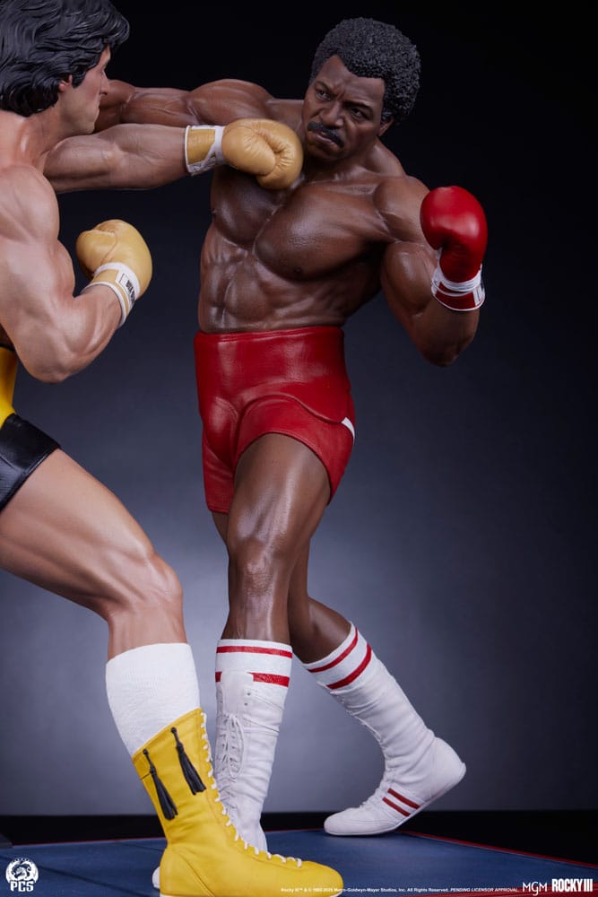 Rocky 3 : L'Œil du tigre diorama 1/4 figurine Rocky Balboa  & Apollo Creed 48 cm