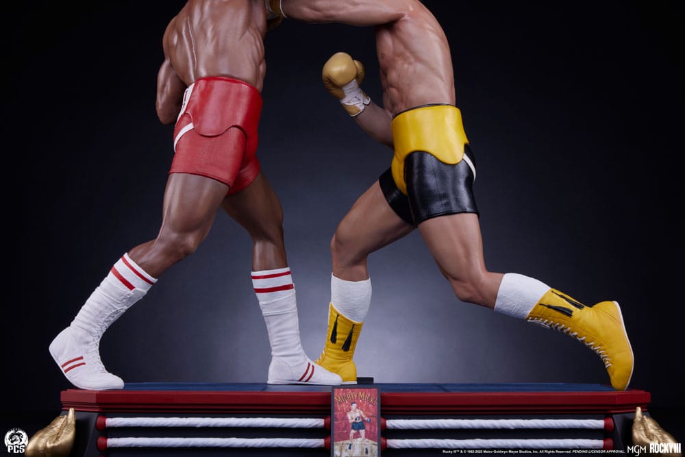 Rocky 3 : L'Œil du tigre diorama 1/4 figurine Rocky Balboa  & Apollo Creed 48 cm