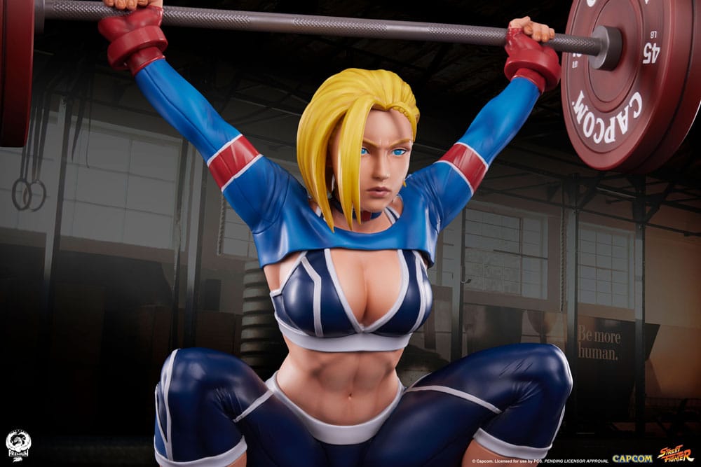 Street Fighter statuette Premier Series 1/4 Cammy: Powerlifting SF6 41 cm