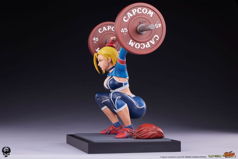 Street Fighter statuette Premier Series 1/4 Cammy: Powerlifting SF6 41 cm