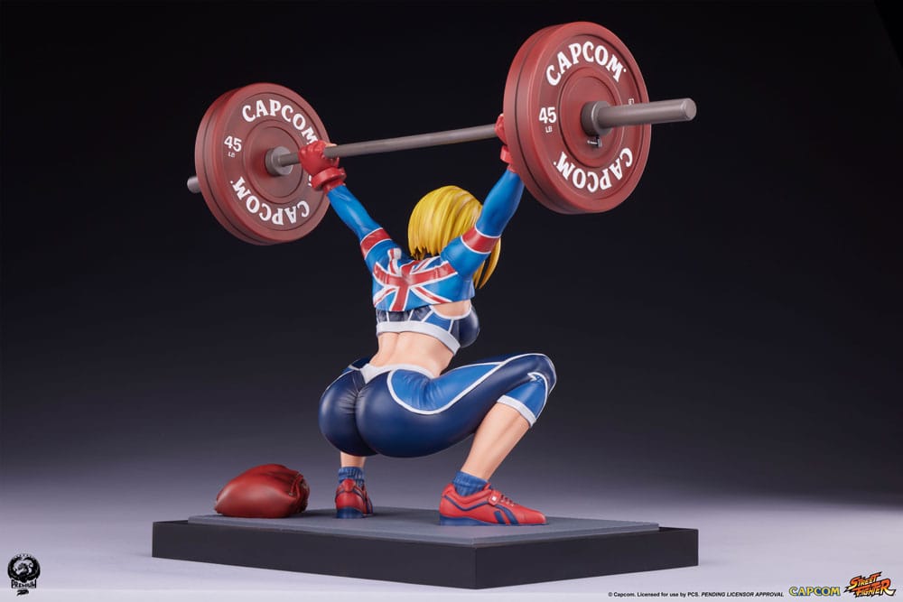 Street Fighter statuette Premier Series 1/4 Cammy: Powerlifting SF6 41 cm