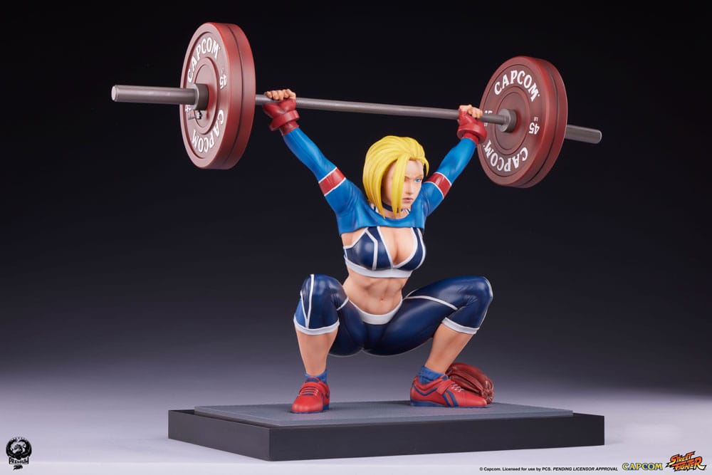 Street Fighter statuette Premier Series 1/4 Cammy: Powerlifting SF6 41 cm