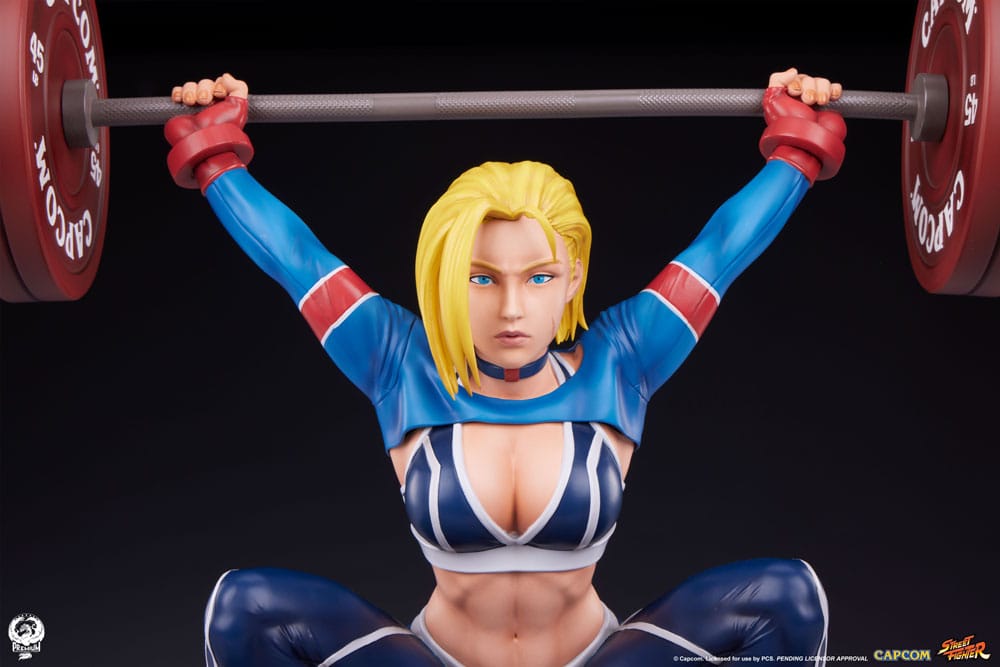 Street Fighter statuette Premier Series 1/4 Cammy: Powerlifting SF6 41 cm
