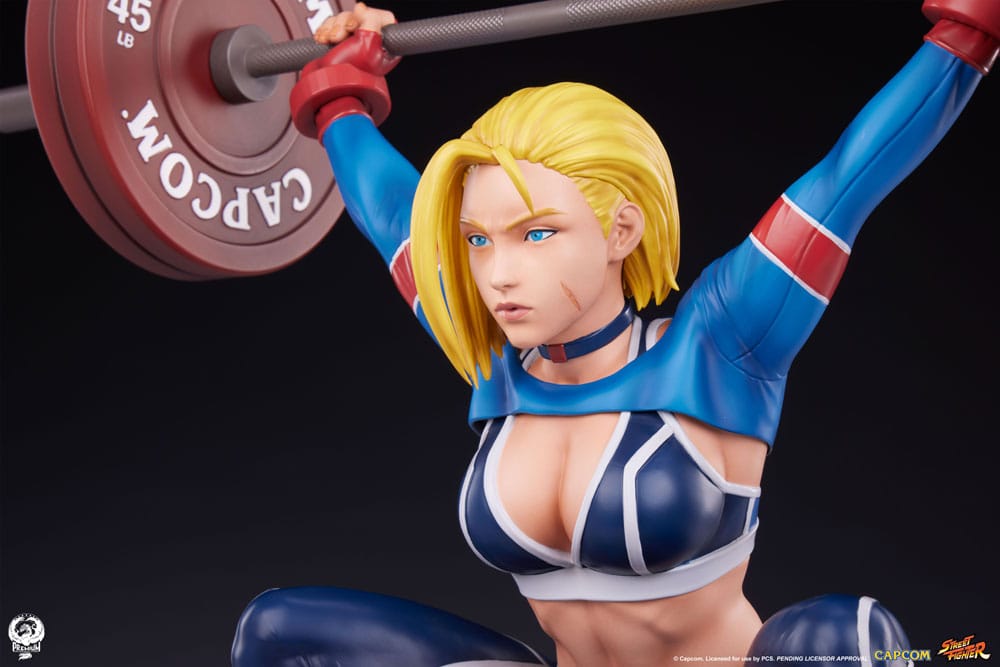 Street Fighter statuette Premier Series 1/4 Cammy: Powerlifting SF6 41 cm