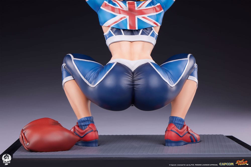 Street Fighter statuette Premier Series 1/4 Cammy: Powerlifting SF6 41 cm