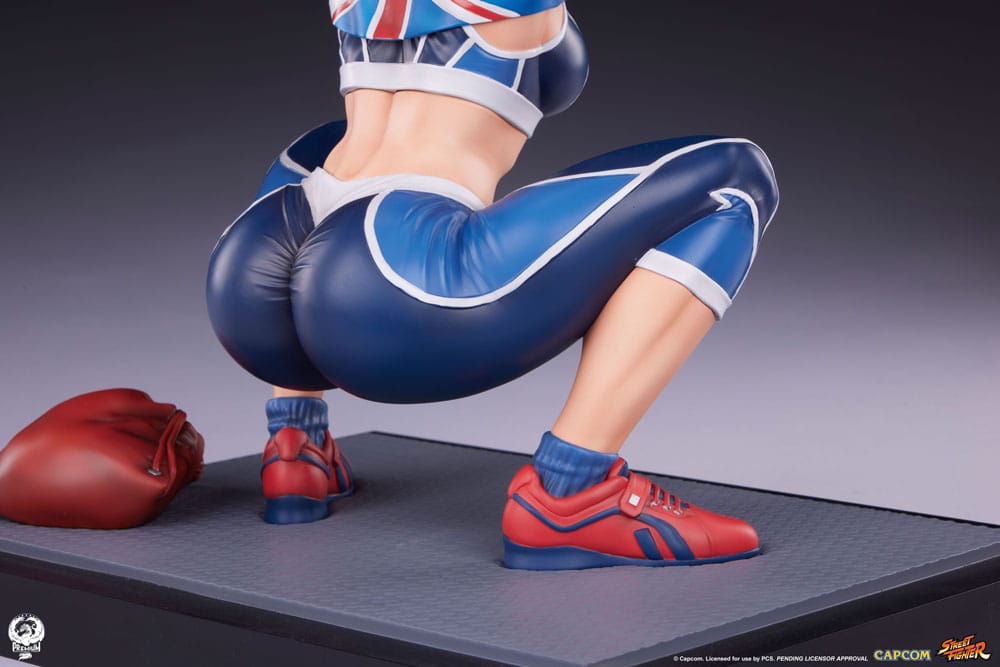 Street Fighter statuette Premier Series 1/4 Cammy: Powerlifting SF6 41 cm