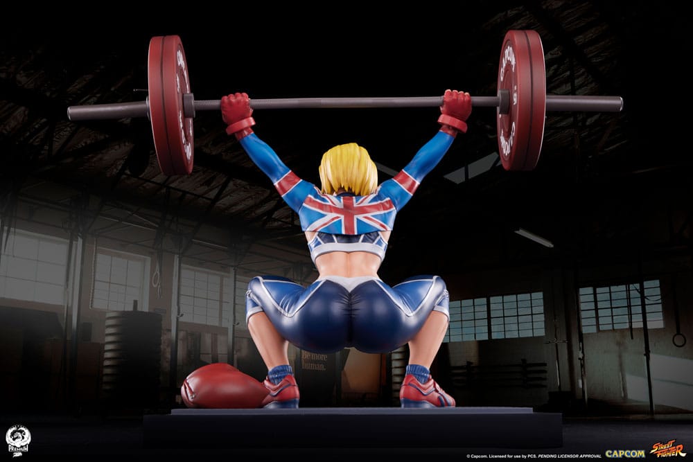 Street Fighter statuette Premier Series 1/4 Cammy: Powerlifting SF6 41 cm