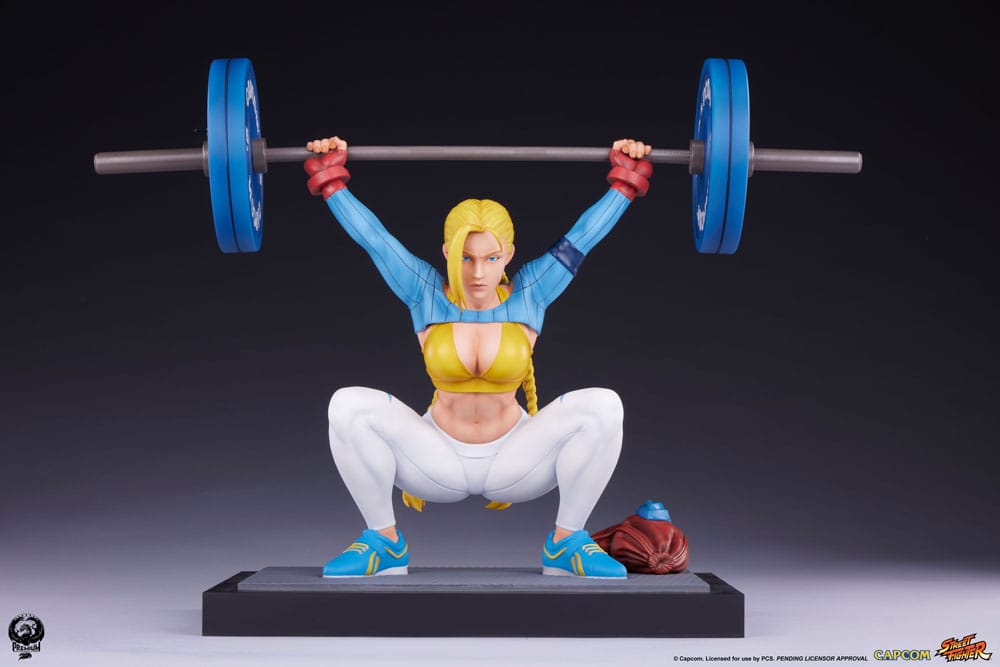 Street Fighter statuette Premier Series 1/4 Cammy: Powerlifting Alpha 41 cm