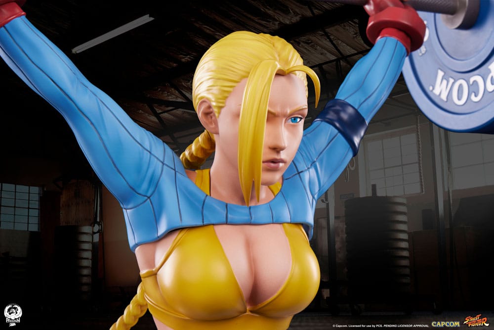 Street Fighter statuette Premier Series 1/4 Cammy: Powerlifting Alpha 41 cm