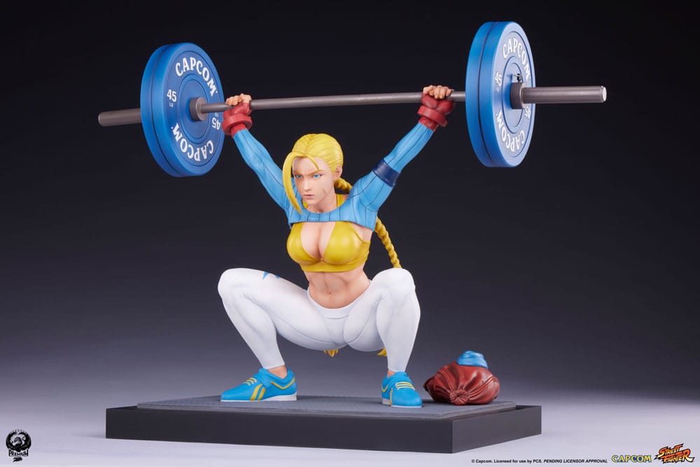Street Fighter statuette Premier Series 1/4 Cammy: Powerlifting Alpha 41 cm