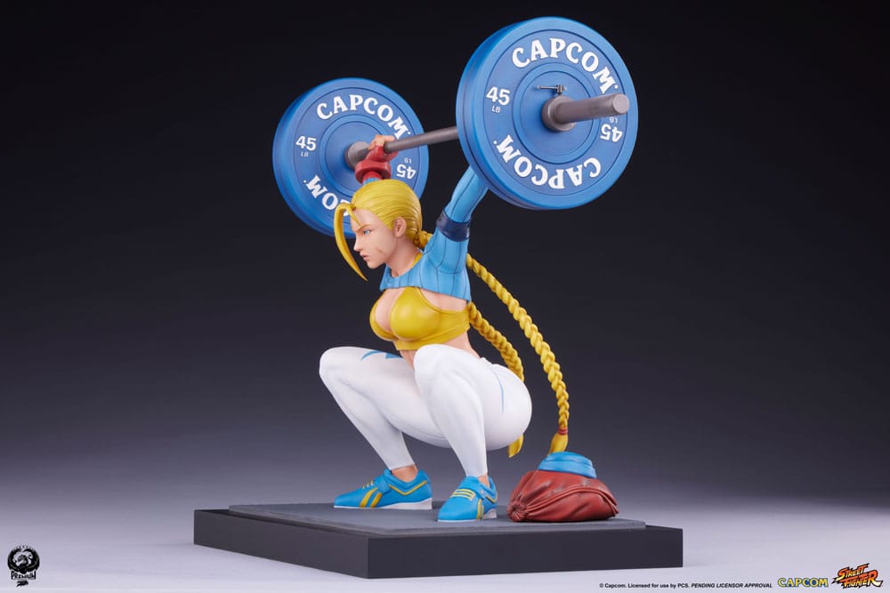 Street Fighter statuette Premier Series 1/4 Cammy: Powerlifting Alpha 41 cm