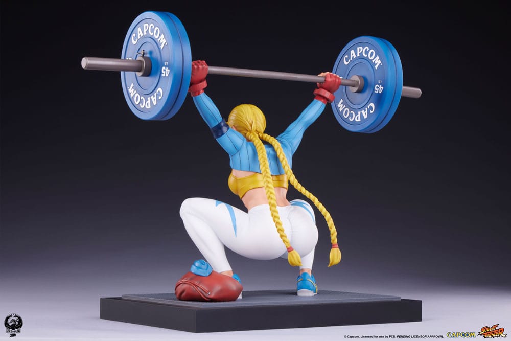 Street Fighter statuette Premier Series 1/4 Cammy: Powerlifting Alpha 41 cm