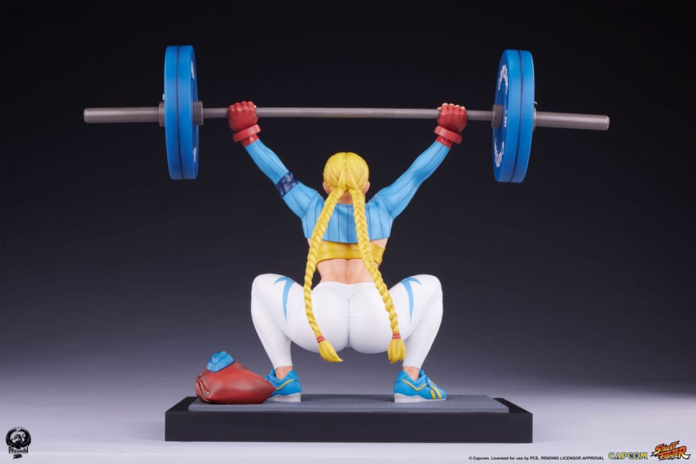 Street Fighter statuette Premier Series 1/4 Cammy: Powerlifting Alpha 41 cm