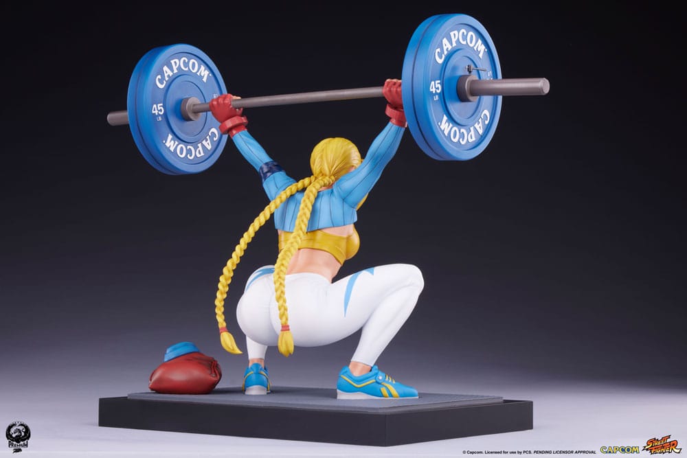 Street Fighter statuette Premier Series 1/4 Cammy: Powerlifting Alpha 41 cm