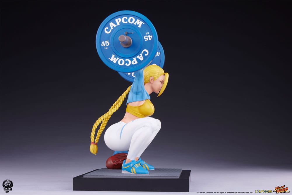 Street Fighter statuette Premier Series 1/4 Cammy: Powerlifting Alpha 41 cm