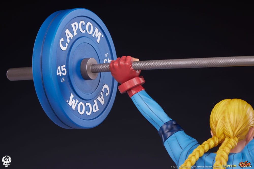 Street Fighter statuette Premier Series 1/4 Cammy: Powerlifting Alpha 41 cm
