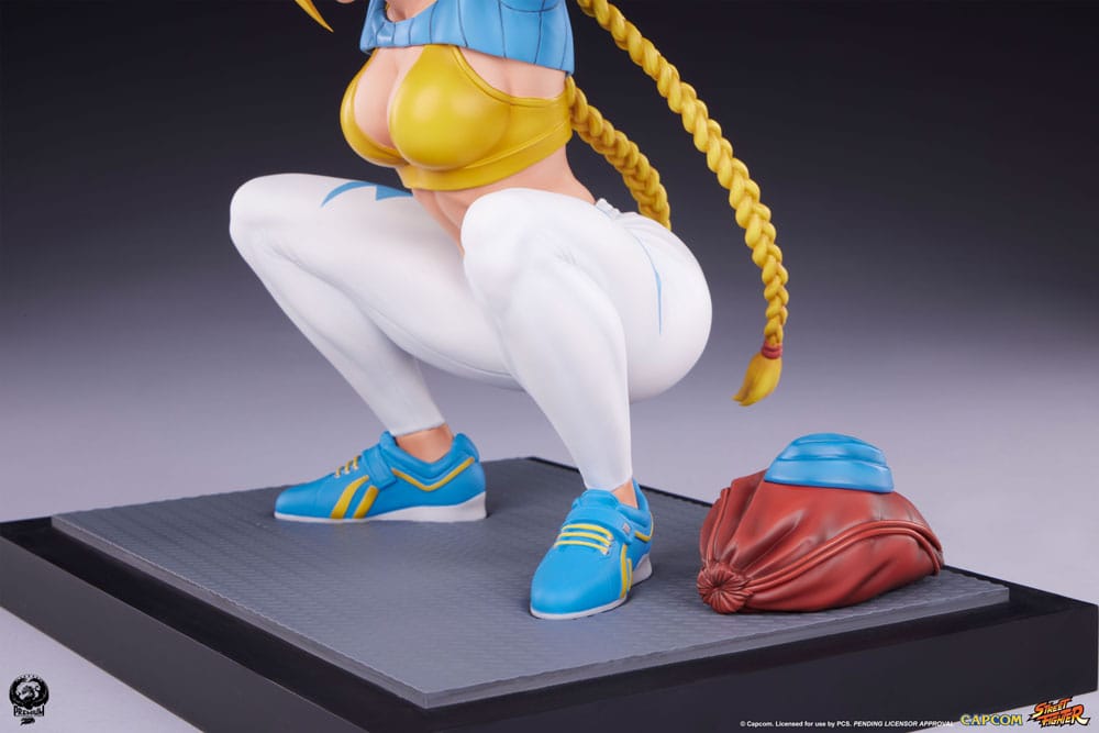 Street Fighter statuette Premier Series 1/4 Cammy: Powerlifting Alpha 41 cm