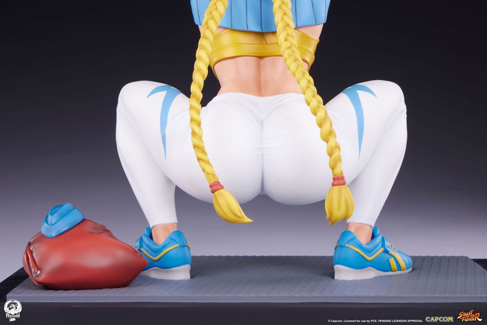 Street Fighter statuette Premier Series 1/4 Cammy: Powerlifting Alpha 41 cm