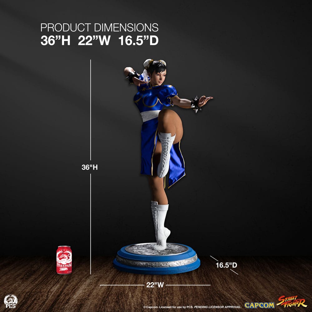 Street Fighter statuette 1/2 Chun-Li Classic Edition 91 cm
