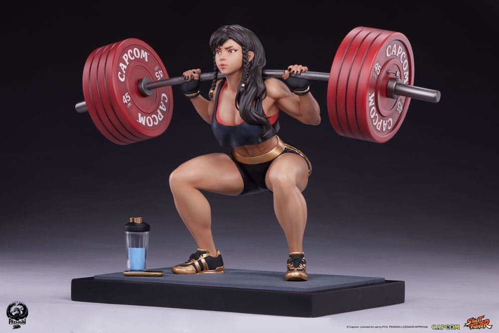 Street Fighter statuette Premier Series 1/4 Chun-Li Powerlifting (Battle Edition) 37 cm