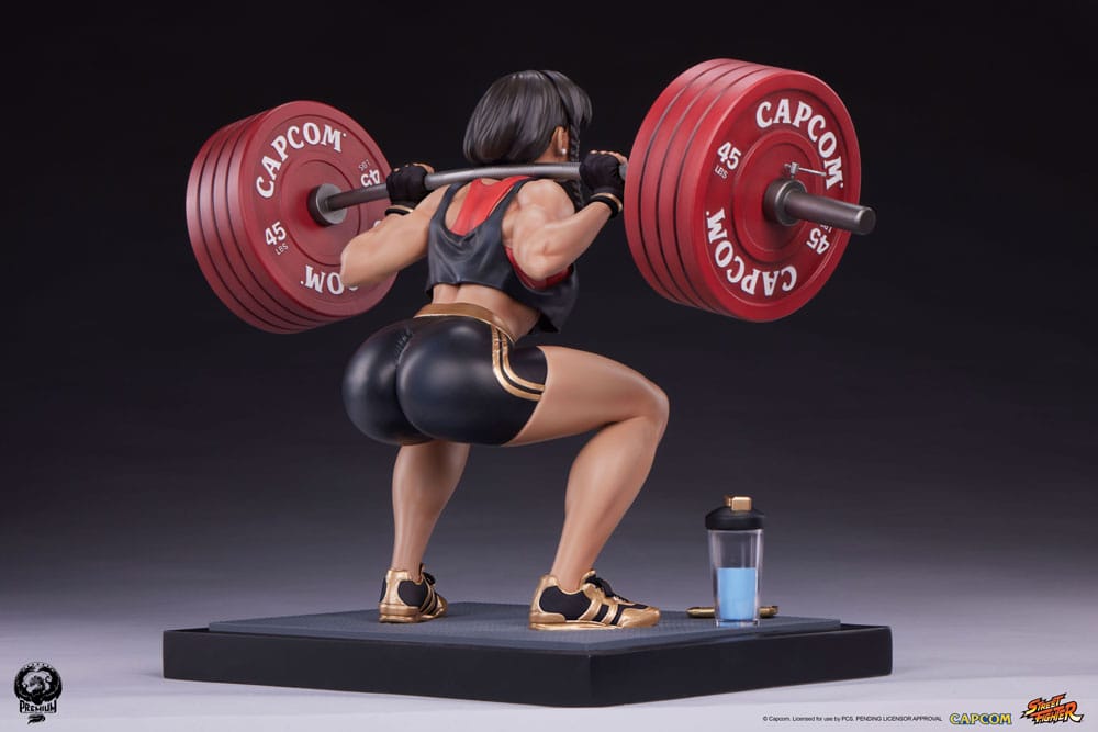 Street Fighter statuette Premier Series 1/4 Chun-Li Powerlifting (Battle Edition) 37 cm