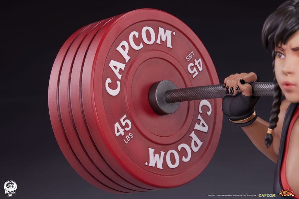 Street Fighter statuette Premier Series 1/4 Chun-Li Powerlifting (Battle Edition) 37 cm
