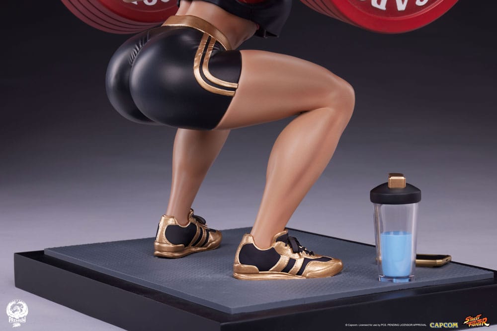 Street Fighter statuette Premier Series 1/4 Chun-Li Powerlifting (Battle Edition) 37 cm