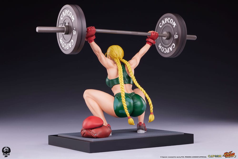 Street Fighter statuette Premier Series 1/4 Cammy: Powerlifting 41 cm