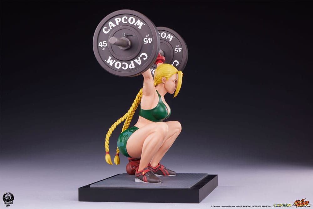 Street Fighter statuette Premier Series 1/4 Cammy: Powerlifting 41 cm