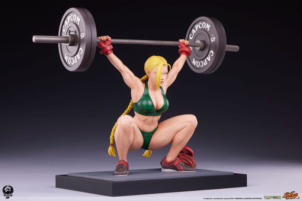 Street Fighter statuette Premier Series 1/4 Cammy: Powerlifting 41 cm
