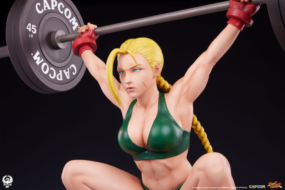Street Fighter statuette Premier Series 1/4 Cammy: Powerlifting 41 cm