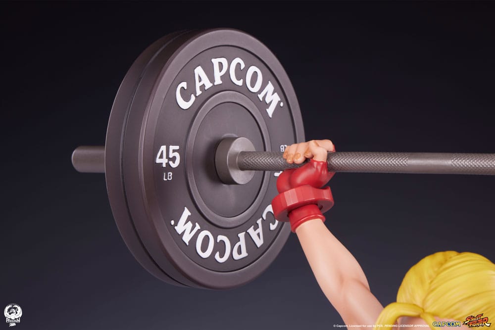 Street Fighter statuette Premier Series 1/4 Cammy: Powerlifting 41 cm